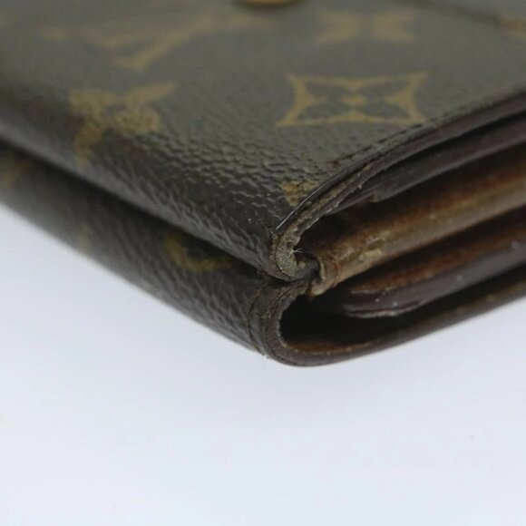 LOUIS VUITTON Monogram Portefeuille Elise Wallet M61654 LV Auth 62227 - Picture 8 of 16